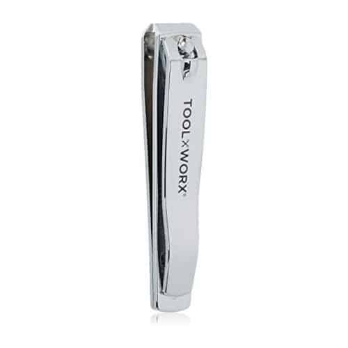 Toolworx Corta u&ntilde;as de acero inoxidable, recto