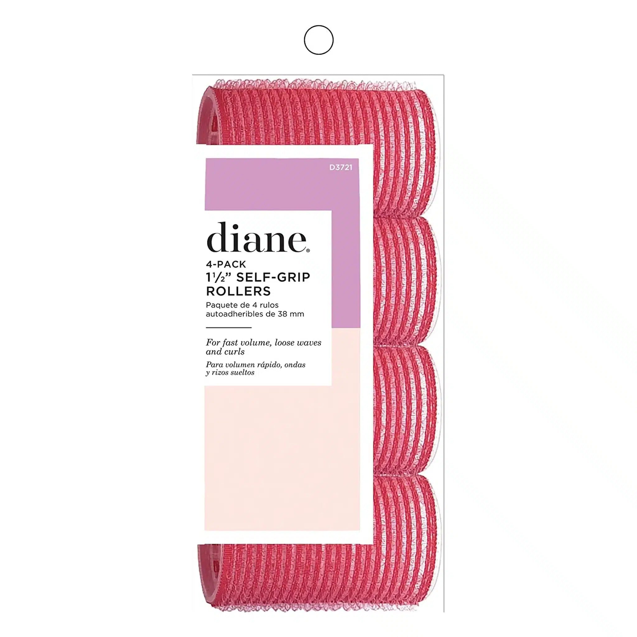 Diane Tubos Velcro  1 1/2"  4 Unidades