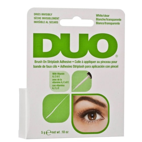DUO Pegamento para Pesta&ntilde;as en Brocha 5g Clear- Duo Verde