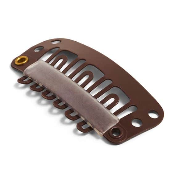 Broches Para Extensiones Cafe 100 Unidades