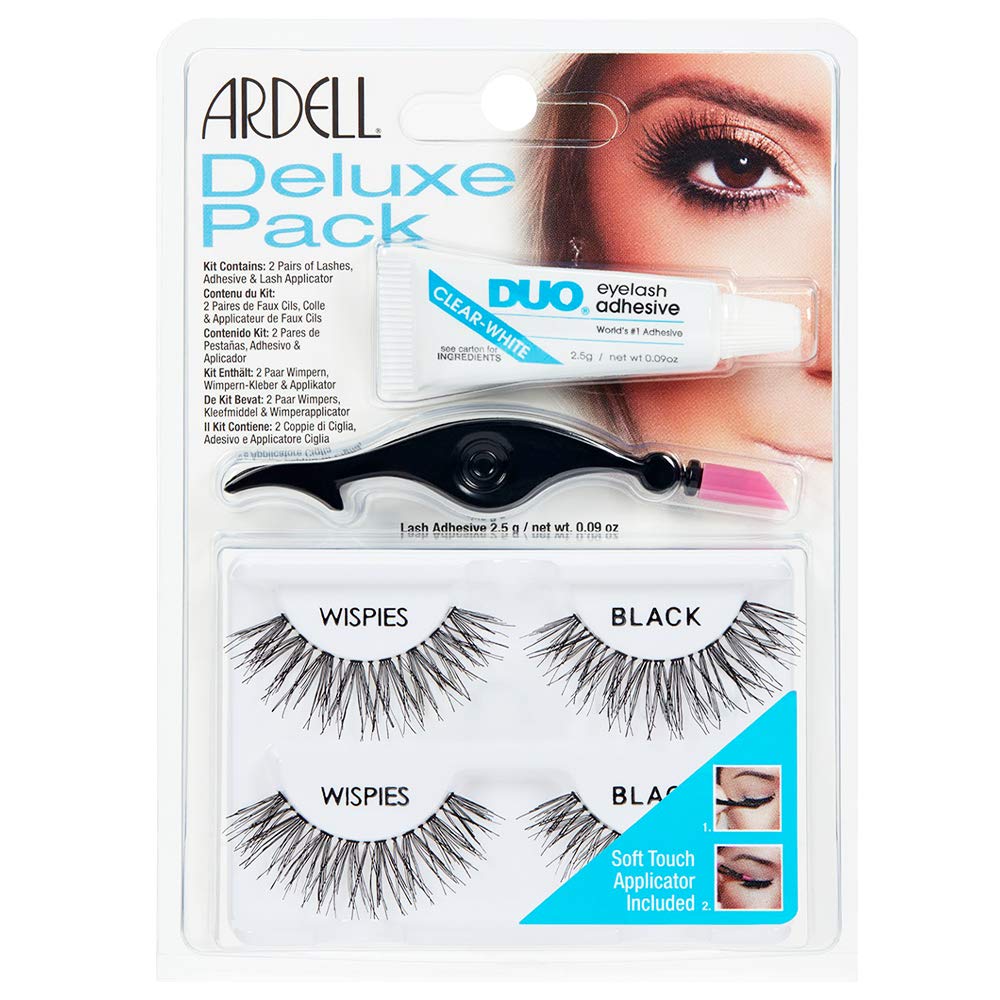 Ardell Delux Pack Wispies Black-