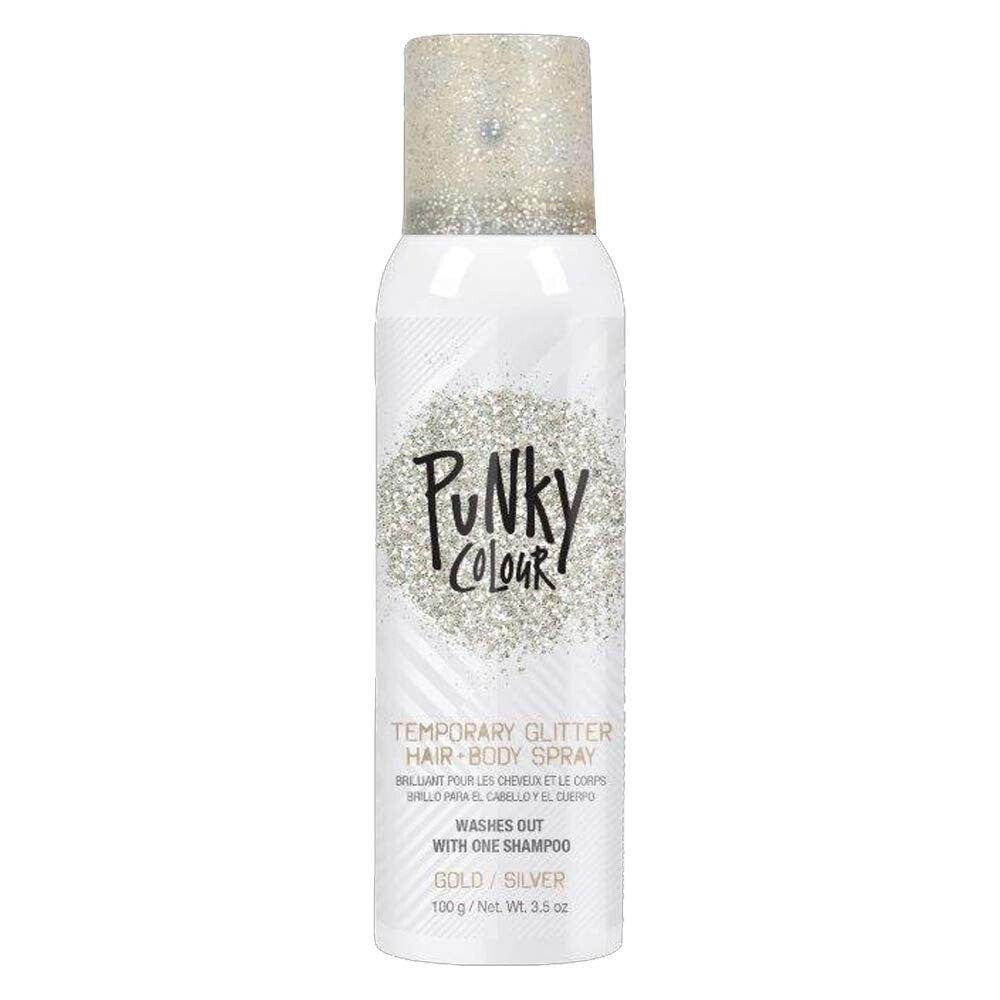Punky Color Spray Temporal Brillantina Gold/Silver Cabello y Piel