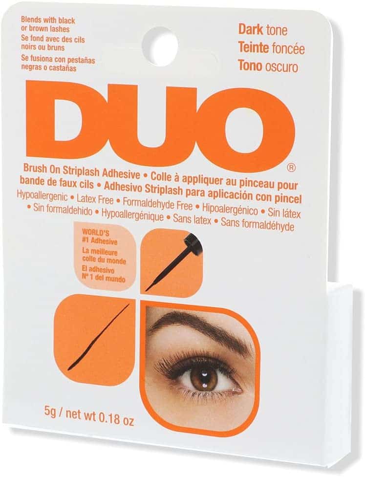 DUO Brush On Adhesivo Dark Pesta&ntilde;a en Banda 5g- Duo Naranja