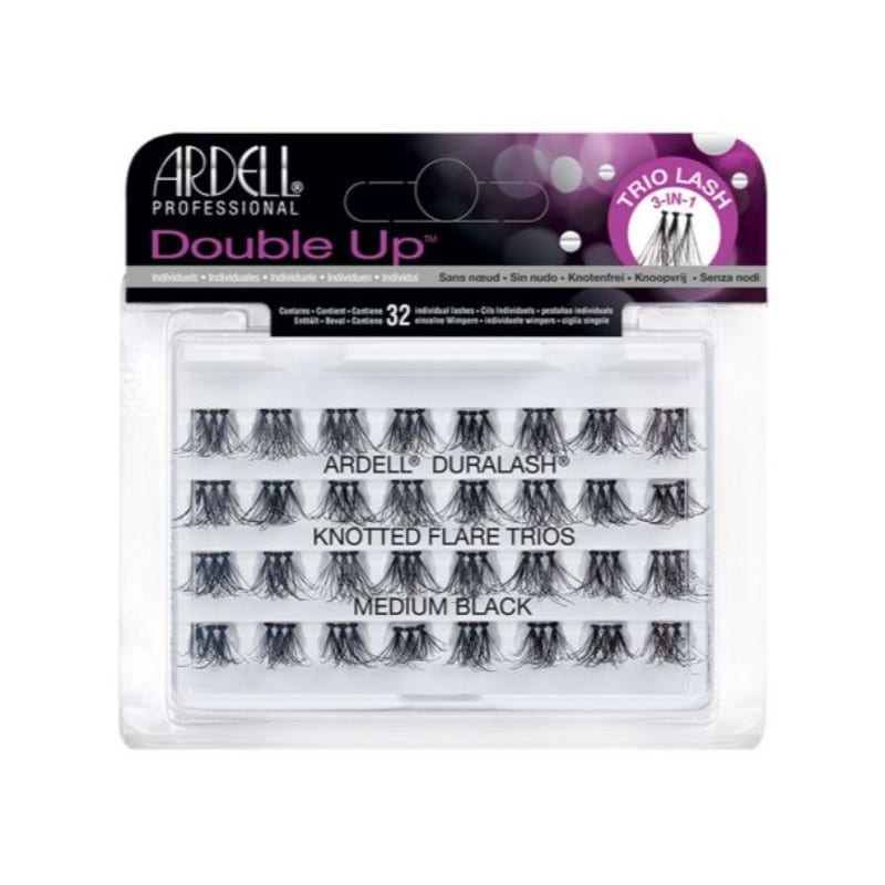 Ardell Double Trios Individual Medianas Negras