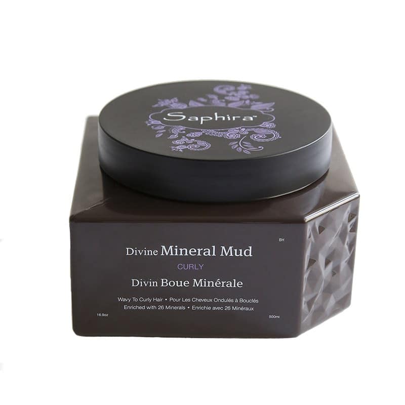 Saphira Divine Curly Mineral Mud 500ml- Rizos