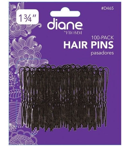 Diane Ganchos Ilusion 1 3/4 100 Unidades Negros