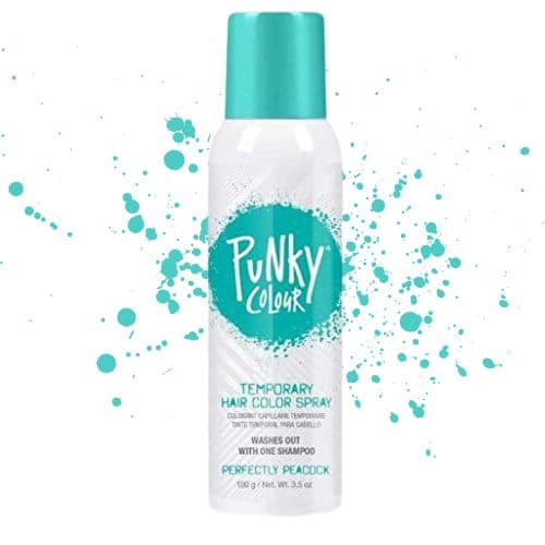 Punky Colour Spray Temporal Color Peacock 100g-