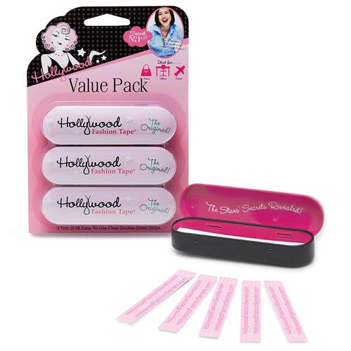 HFS Fashion Tape 3 Paquetes de 36 Unidades Tape Doble Lado- 108 Piezas