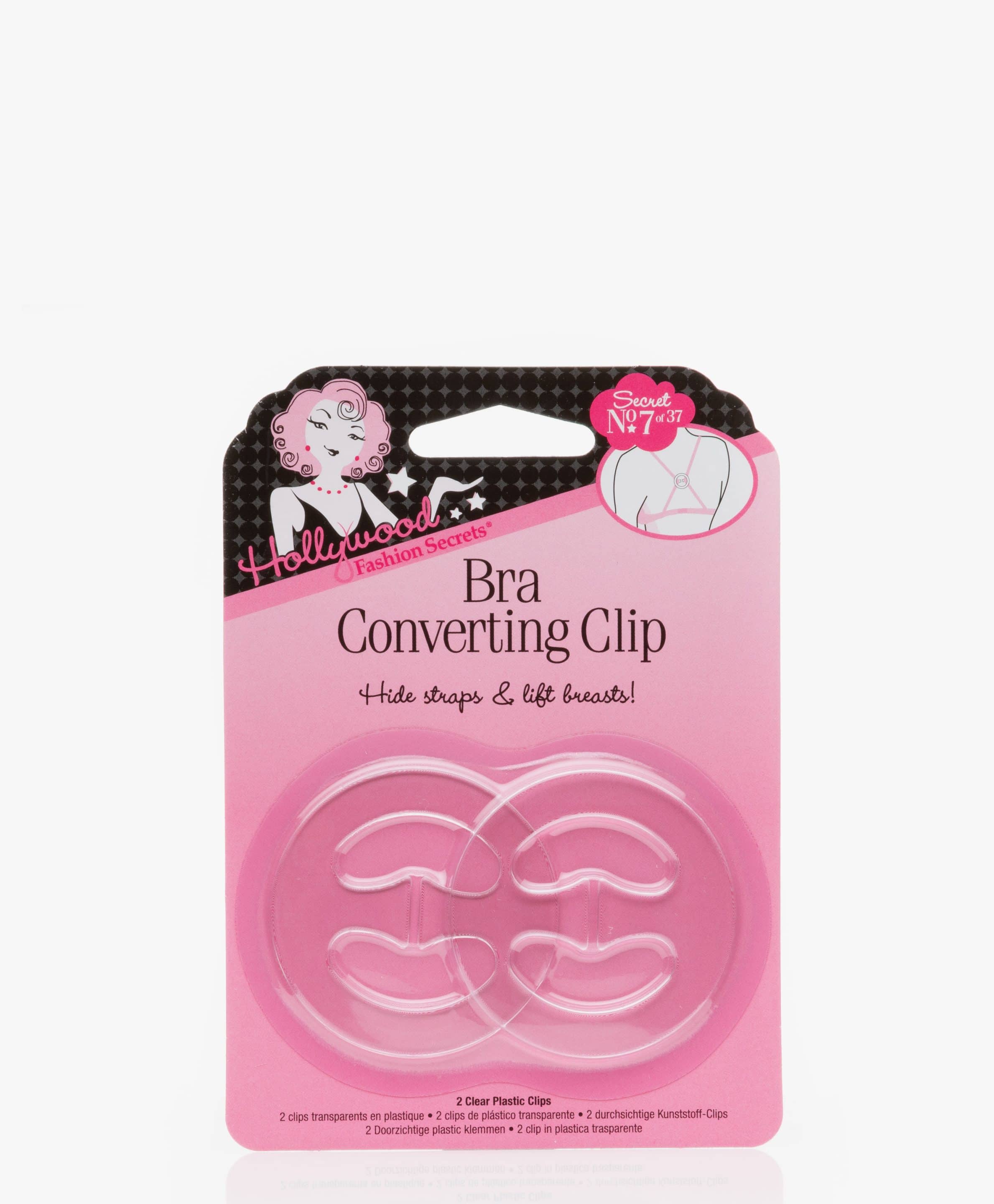 Hollywood Fashion Secrets Convertidor de Brassier Clear 2pk