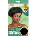 Gorra para Ba&ntilde;o de Vinyl Negra Unidad