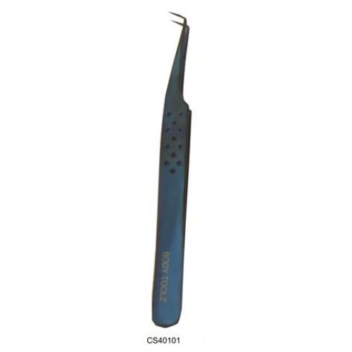 Pinza Curva Blue Moon para Colocar Pesta&ntilde;as