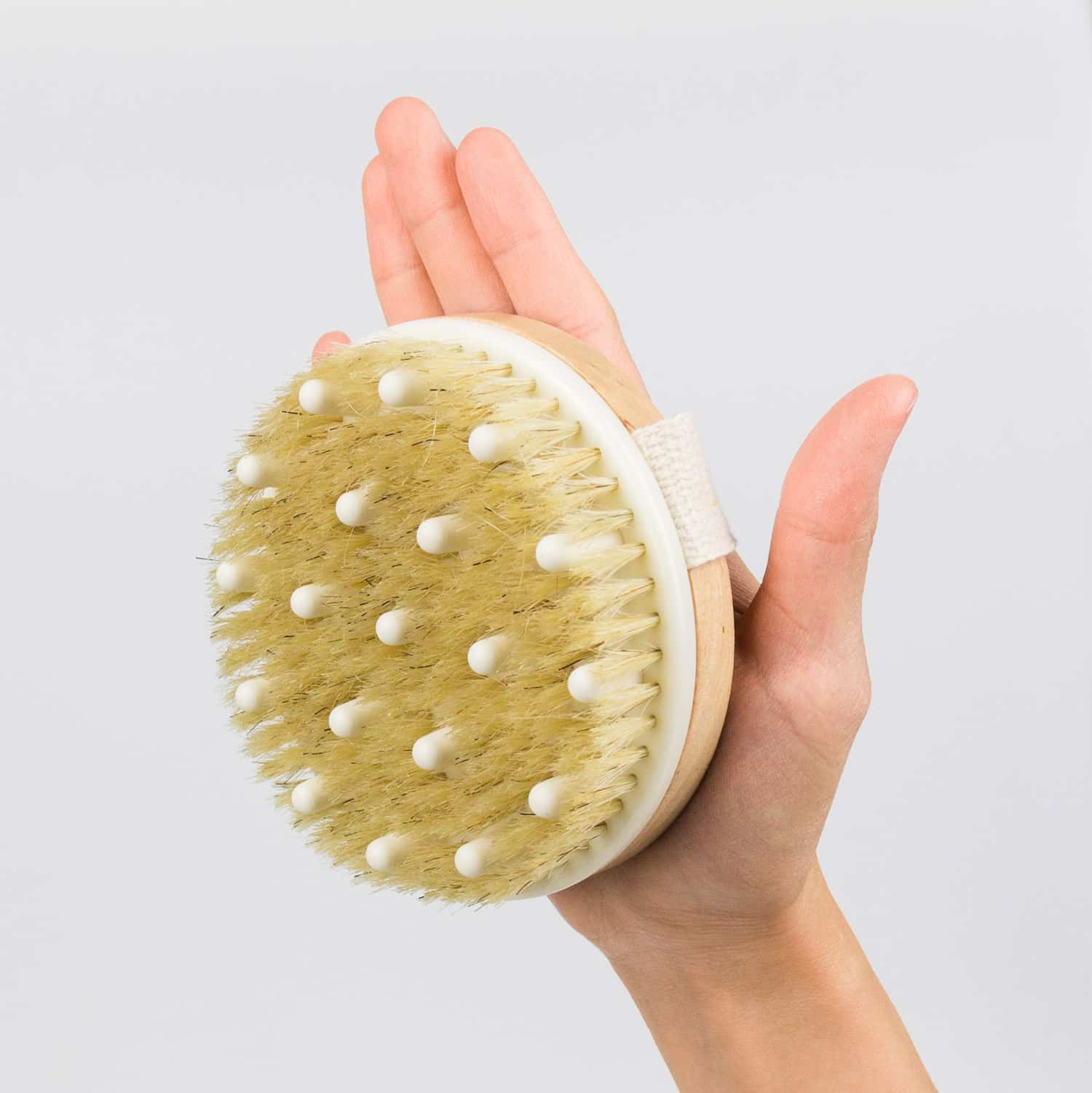 Lindo EcoPro Cepillo Cerda Natural Corporal