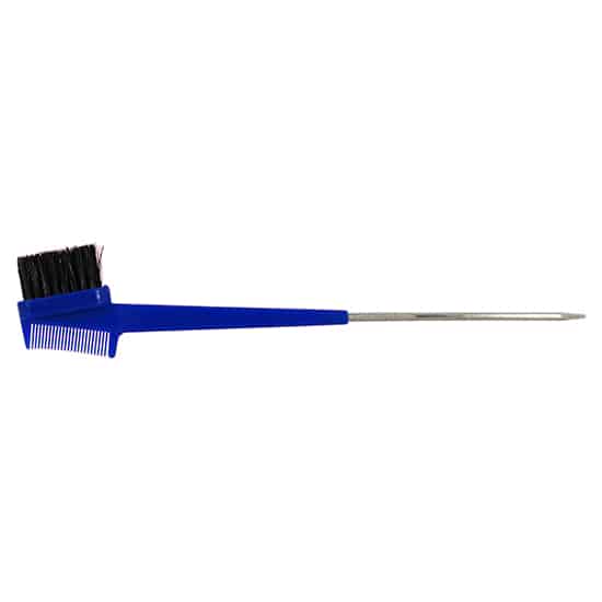 Cepillo/Peine Pulidor Con Punta de Metal Varios Colores Disponibles