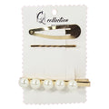Ganchos Con Perlas 3 Unidades