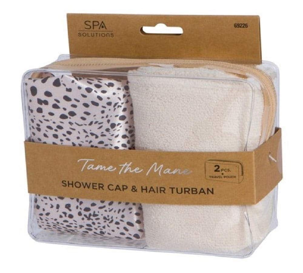 Tame The Main Spa Gorra para Ba&ntilde;o y Turbante