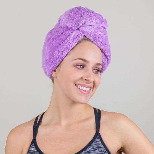 Lindo Turbante de Microfibra 40"
