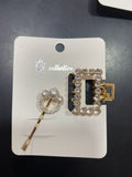 Mariposa y Bobby Pins 2 Unidades
