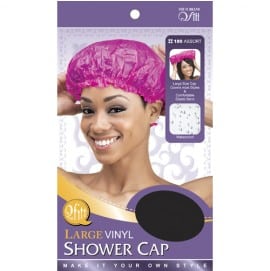 QFITT Gorra para Ba&ntilde;o de Vinyl Tama&ntilde;o Grande