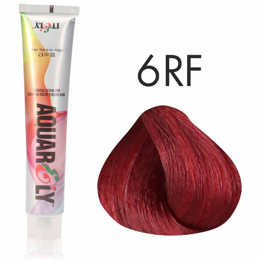 Itely Aquarely Color 6RF 100ml Rubio Oscuro Rojo Fuego (6.551)