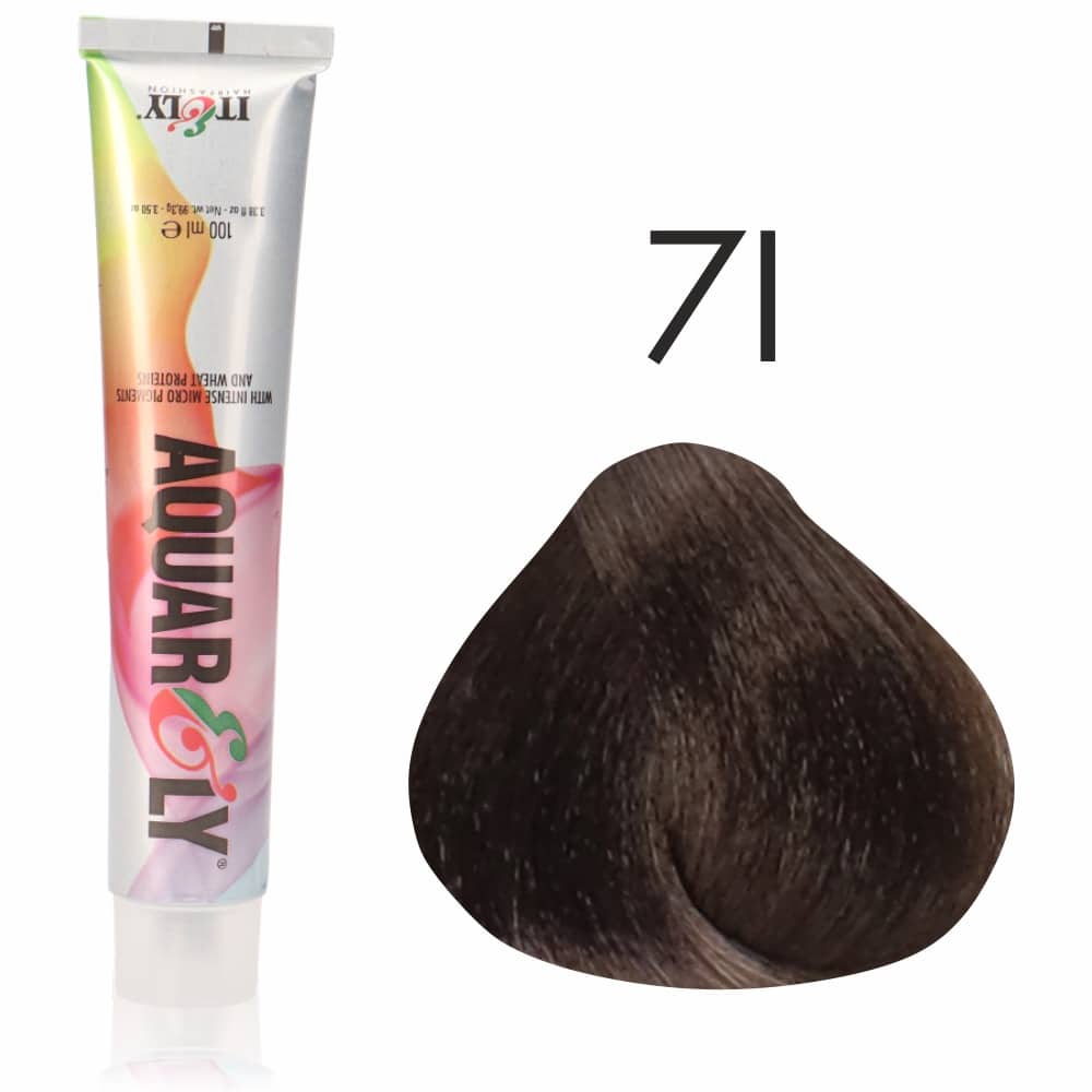 Itely Aquarely Tinte Color 7I 100ml Rubio Mate (7.2)