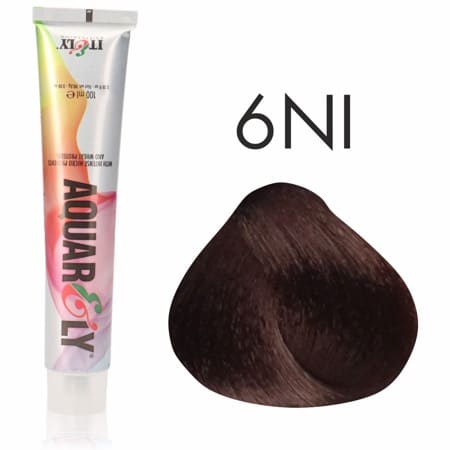 Itely Aquarely Color 6NI 100ml Rubio Obscuro Intenso (6)