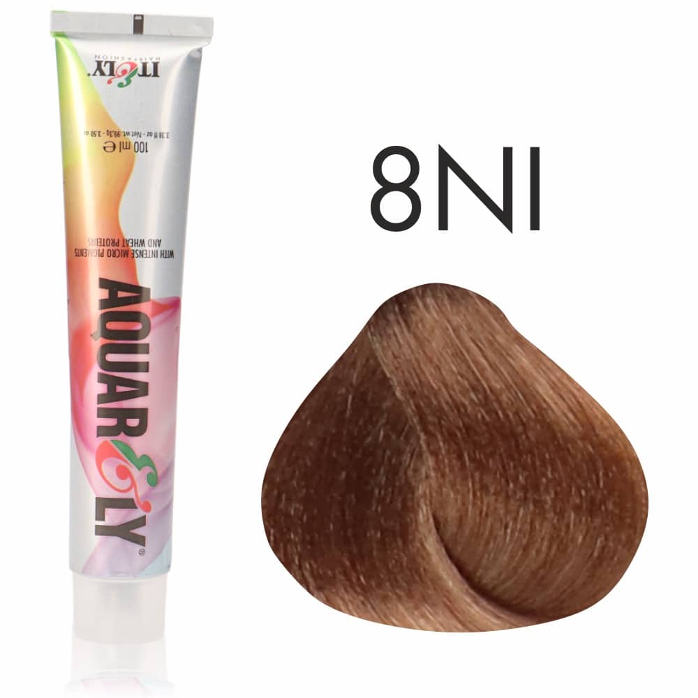 Itely Aquarely Color 8NI 100ml Rubio Claro Intenso (8)