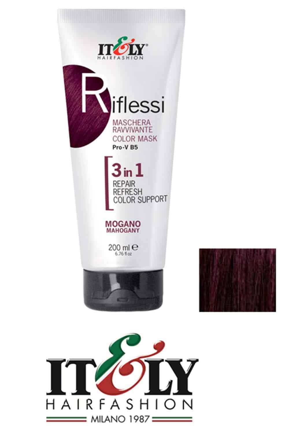 Riflessi Mascarilla Matizadora 3 en 1 Rojo Pasion 200ml