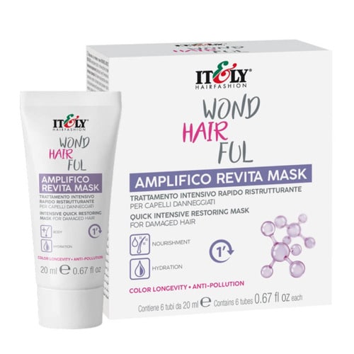 Itely WondHairful Amplifico Revita Mask 20ml Caja 6 Unidades