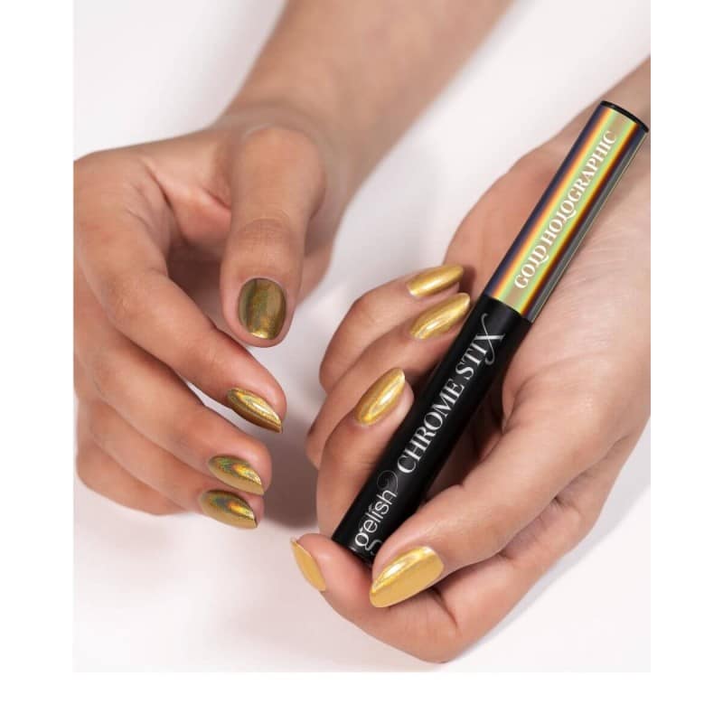 Gelish Chrome Stix Gold Holographic*