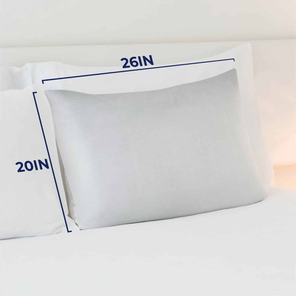 Lindo Funda de Satin para Almohada 2 Unidades 26"X20"