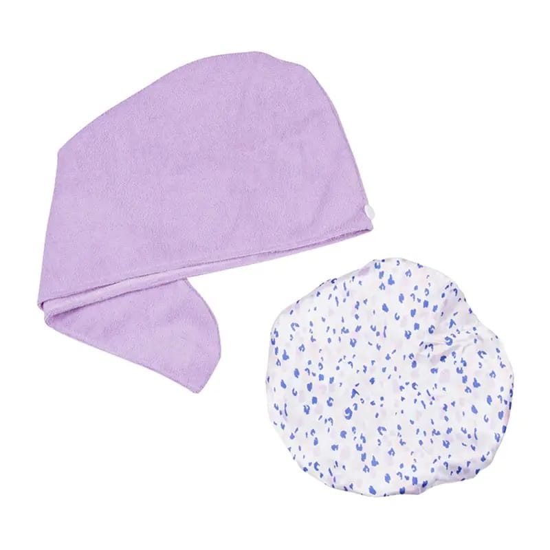 Tame The Mail Gorra de Ba&ntilde;o y Turbante de Microfibra