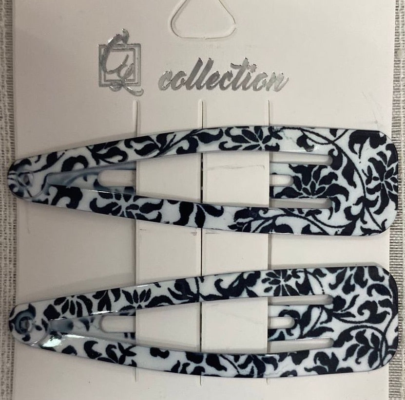 Snap Clips con Dise&ntilde;os 2 Unidades