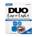 DUO Line It Lash It Pesta&ntilde;as en Banda, Individuales y Magneticas Azul