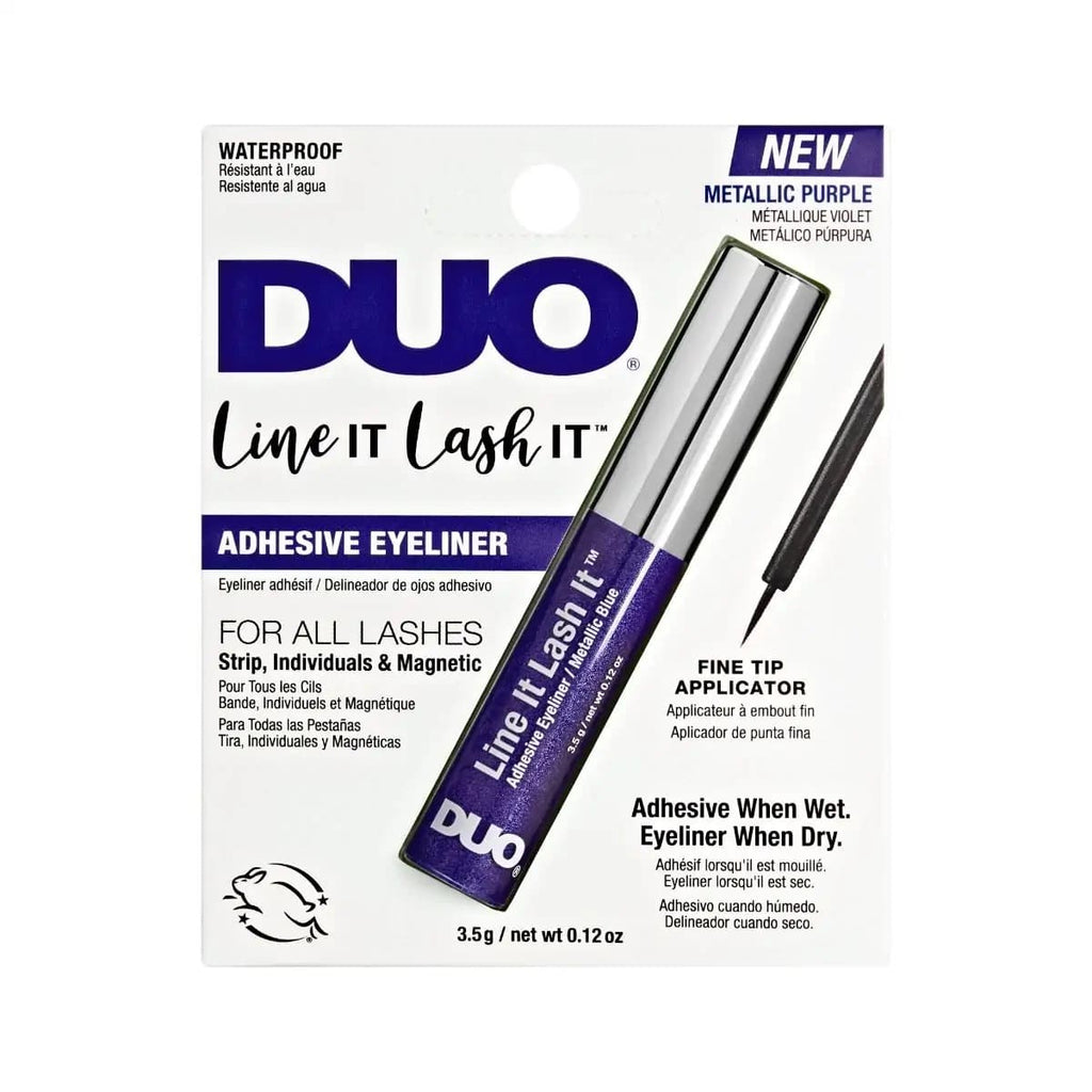 DUO Line It Lash It Pesta&ntilde;as en Banda, Individuales y Magneticas y Delineador 3.5g
