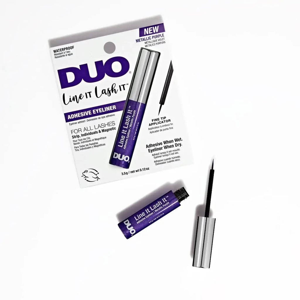 DUO Line It Lash It Pesta&ntilde;as en Banda, Individuales y Magneticas y Delineador 3.5g
