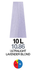 Itely Aquarely Tinte 10L Rubio Ultra CLaro Lavanda 100ml