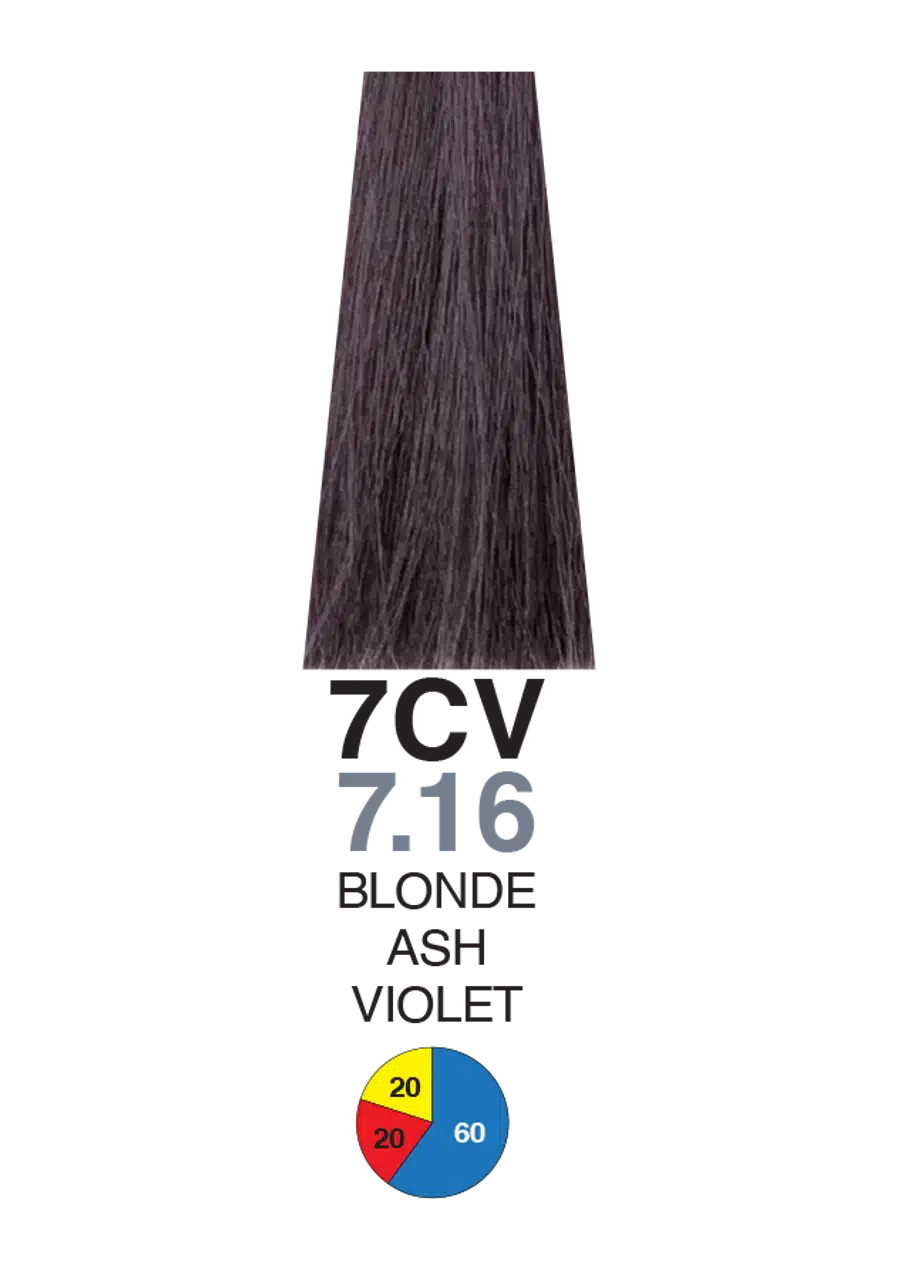 Itely Aquarely Tinte 7CV Rubio Ceniza Violeta 100ml
