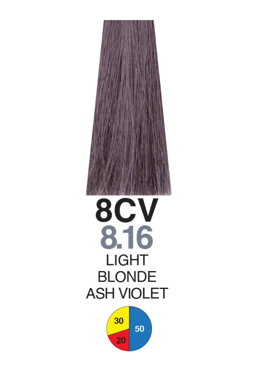 Itely Aquarely Tinte 8CV 100ml Rubio Claro Violeta