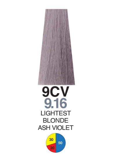 Itely Aquarely Tinte 9CV Rubio Clarisimo Cenizo Violeta 100ml