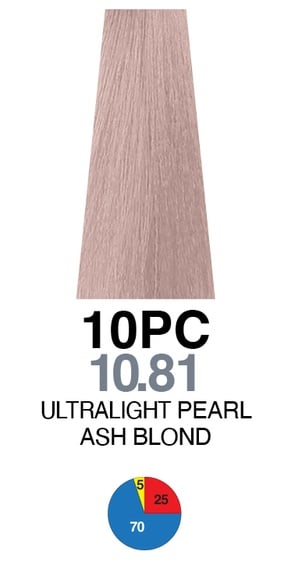 Itely Aquarely Tinte 10PC Rubio Ultra Claro Perla Cenizo 100ml
