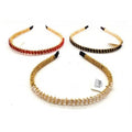 Diadema con Mostacilla Unidad, Varios colores Disponibles