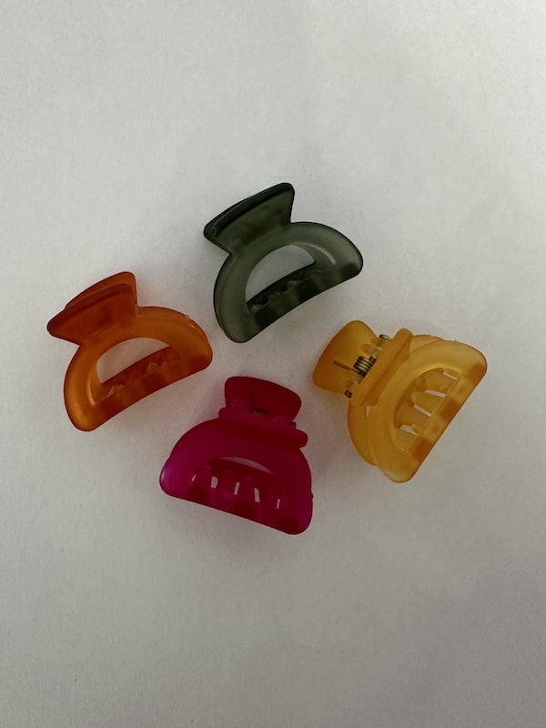 Mariposas Mini para Cabello 4 Unidades 2.2cms
