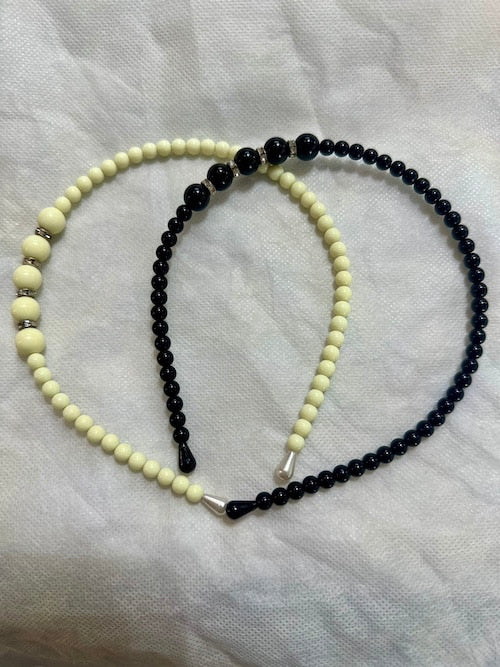 Diadema Fashion Blanca o Negra Unidad