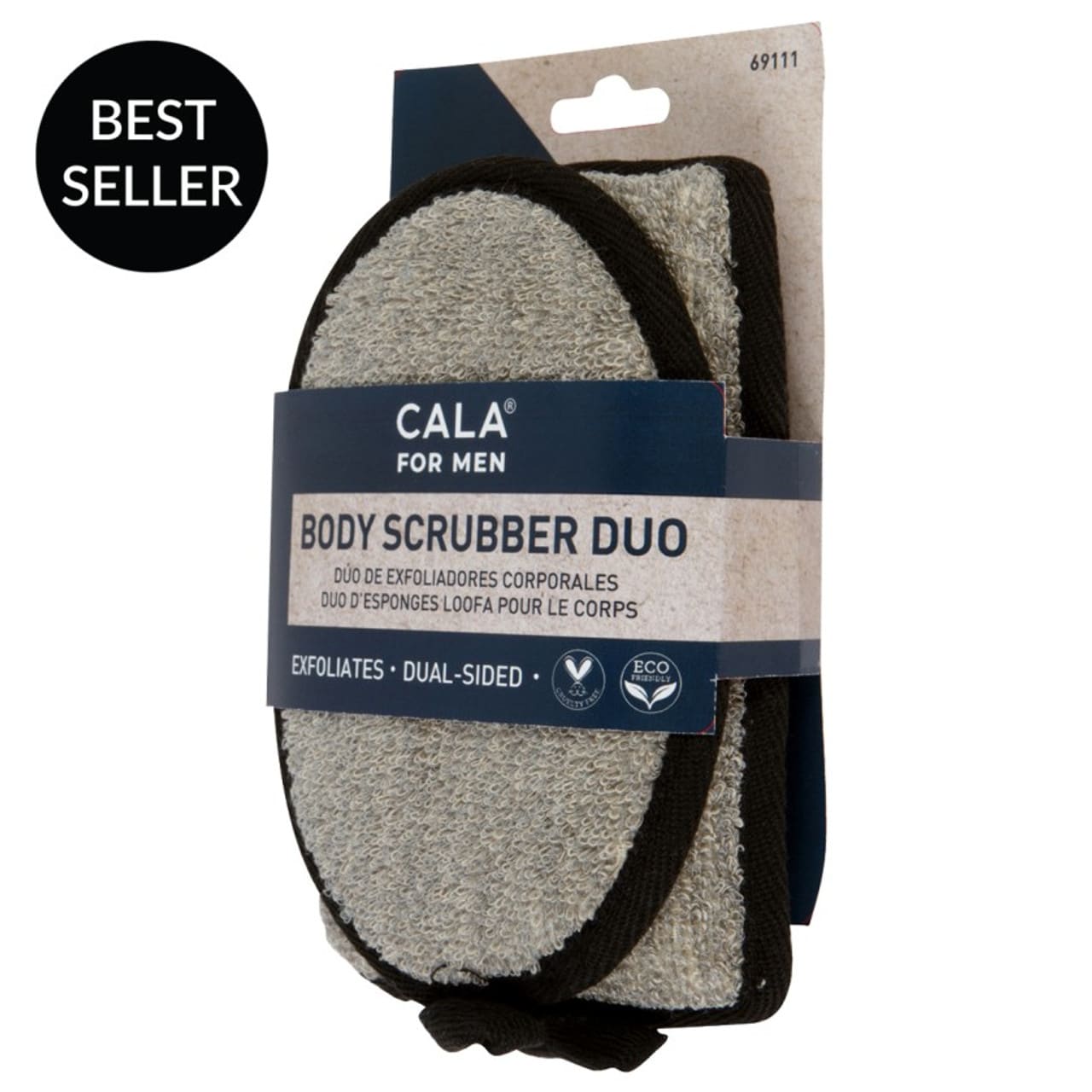 Cala Duo de Esponjas Exfoliadoras Corporales