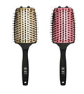 Beaut Cepillo Ceramico Curvo Resistente al Calor y Cerda Natural Reforzada  Unidad