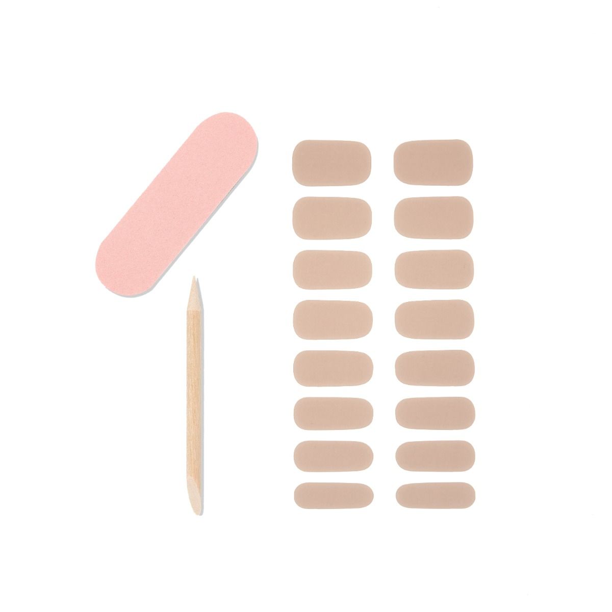 Ardell Nail Addict Strips Esmalte en Gel Cashmire Sand 16 Tiras