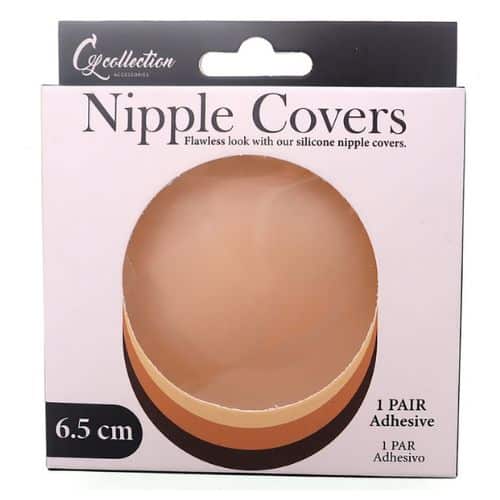 CubrePezones Adhesivos 6.5 Cms 1 Par