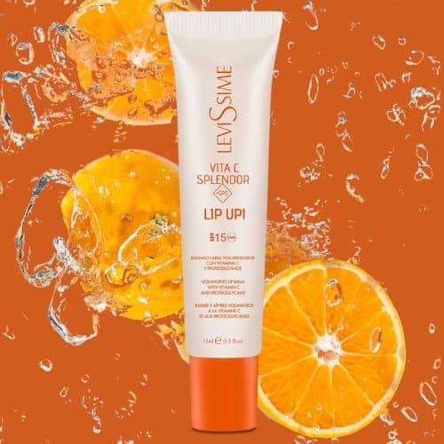 Levissime Balsamo Labial Voluminador SPF15 Vita C Splendor Lip Up!  15ml