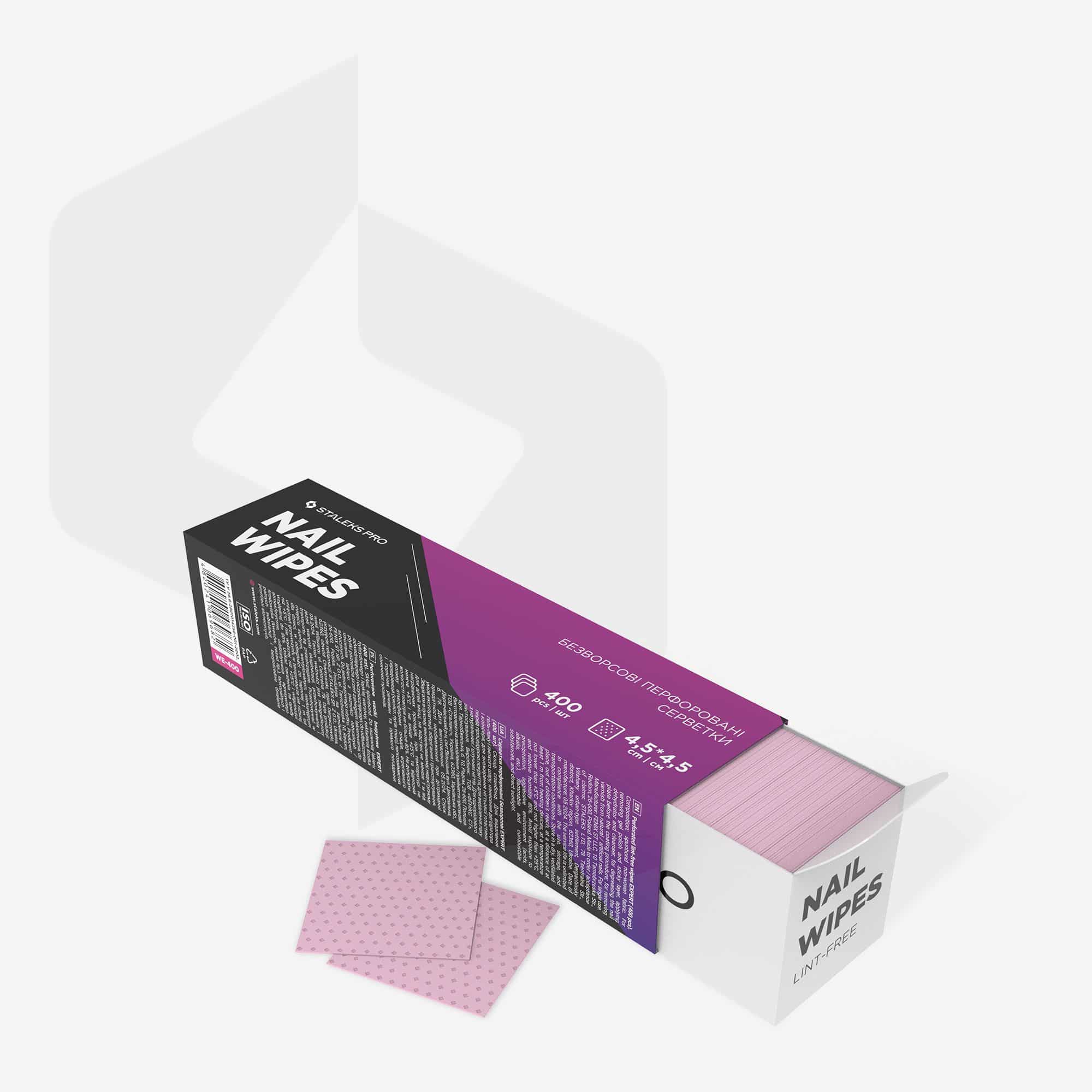 Staleks Wipes Sin Pelusa 400 Piezas