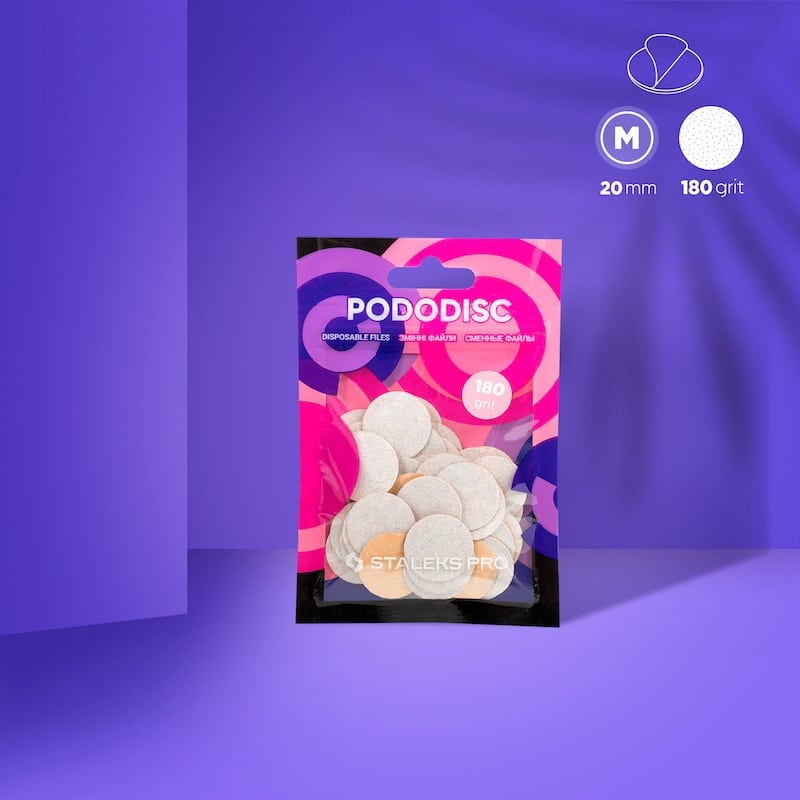 Staleks Expert Limas Pododisc M 180W 50 Unidades